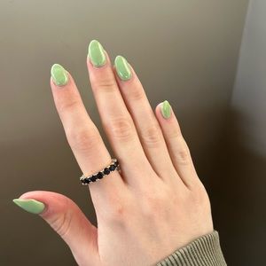 Brand New Melinda Maria Grand Heiress Blue Ring